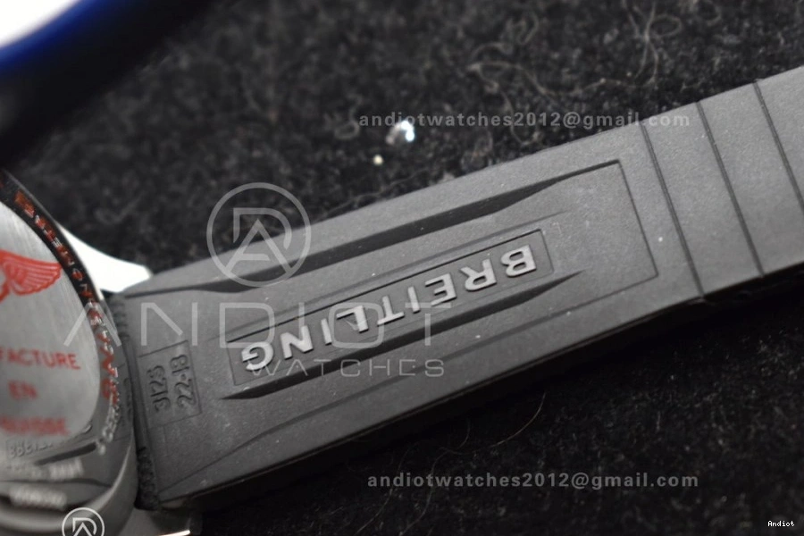 Edition Black Black Best BLSF Automatic Dial RG Rubber SS A2824 42 SuperOcean 1:1 on Strap 0227